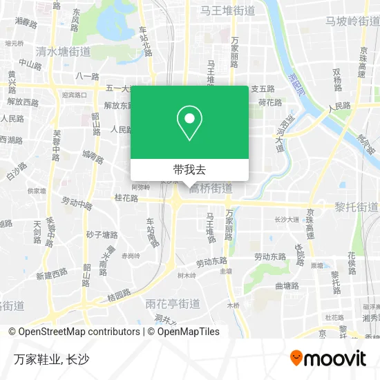 万家鞋业地图