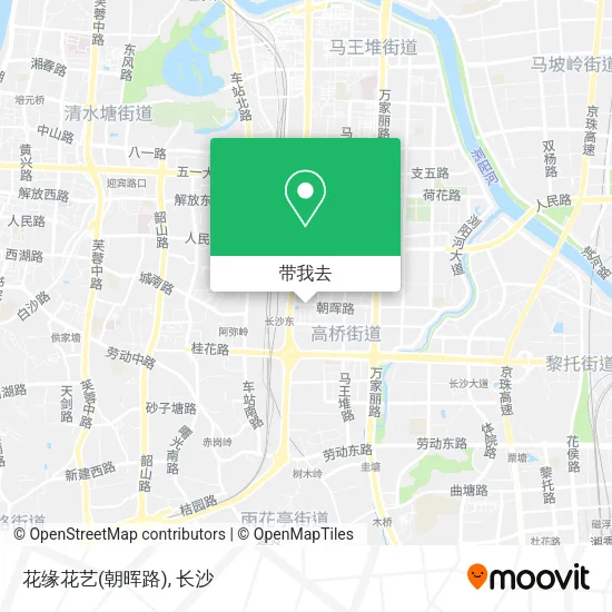 花缘花艺(朝晖路)地图