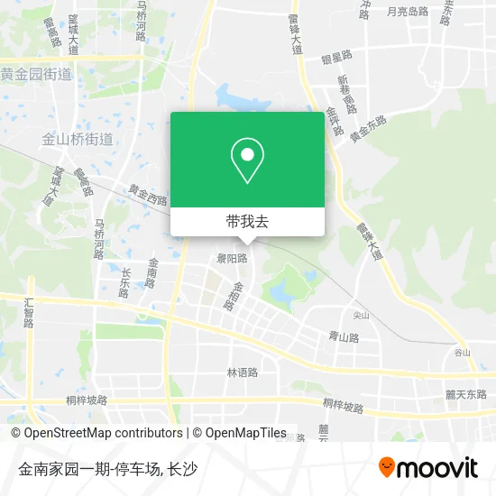 金南家园一期-停车场地图