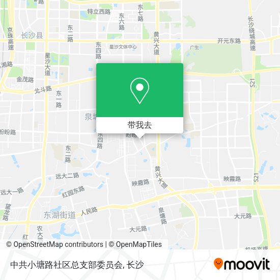 中共小塘路社区总支部委员会地图