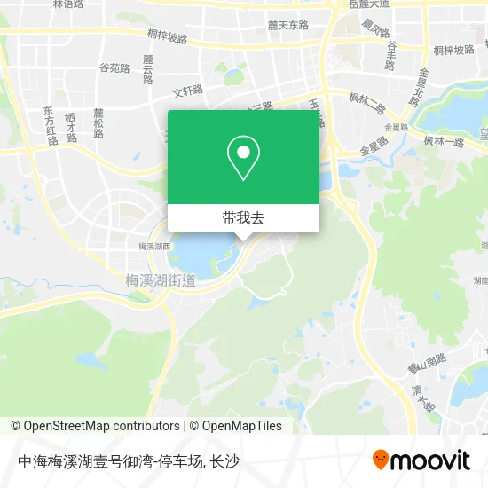中海梅溪湖壹号御湾-停车场地图