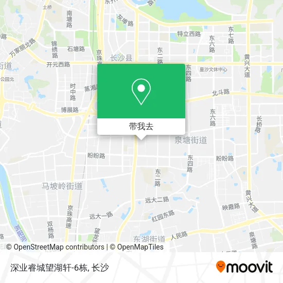 深业睿城望湖轩-6栋地图