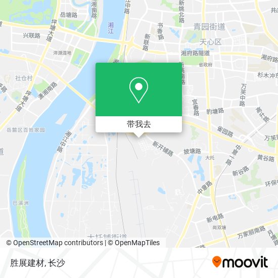 胜展建材地图