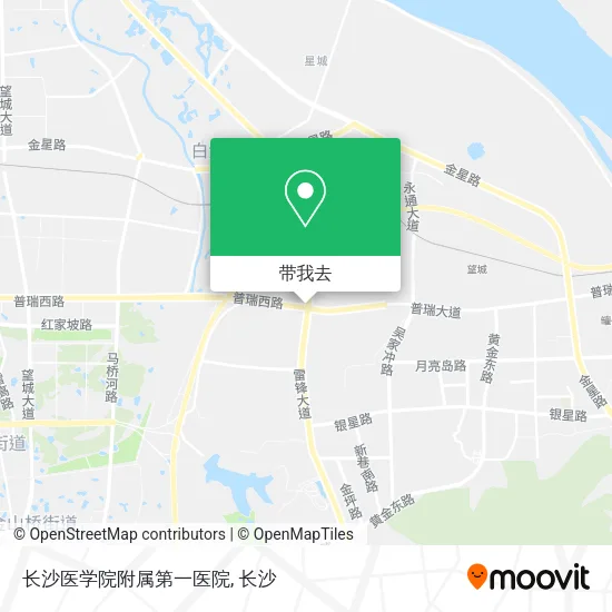 长沙医学院附属第一医院地图