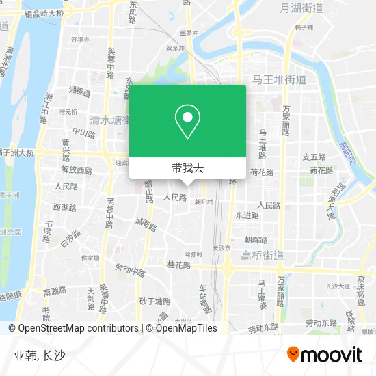 亚韩地图