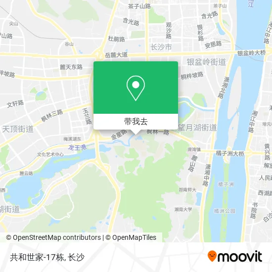 共和世家-17栋地图