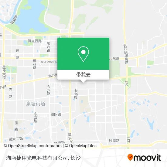 湖南捷用光电科技有限公司地图