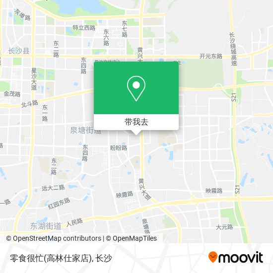 零食很忙(高林仕家店)地图