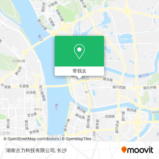 湖南古力科技有限公司地图