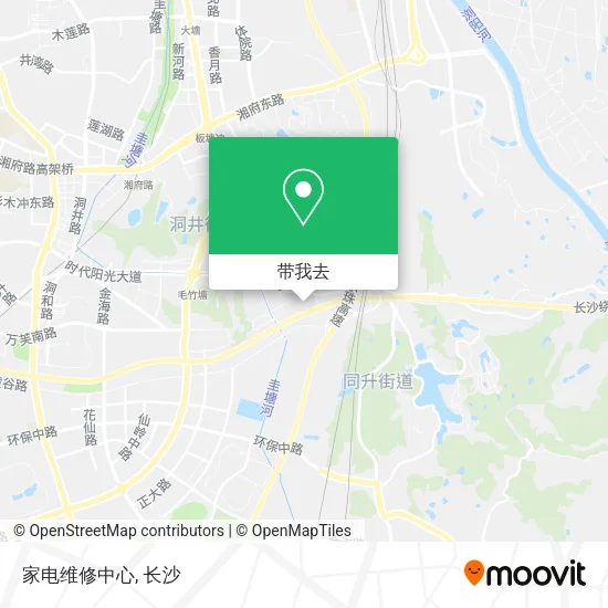 家电维修中心地图