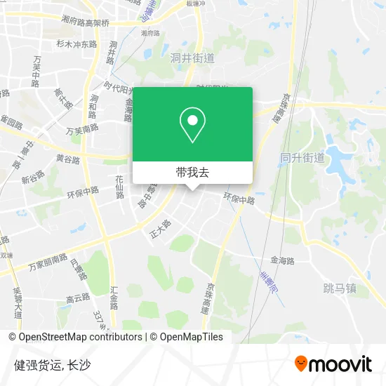 健强货运地图