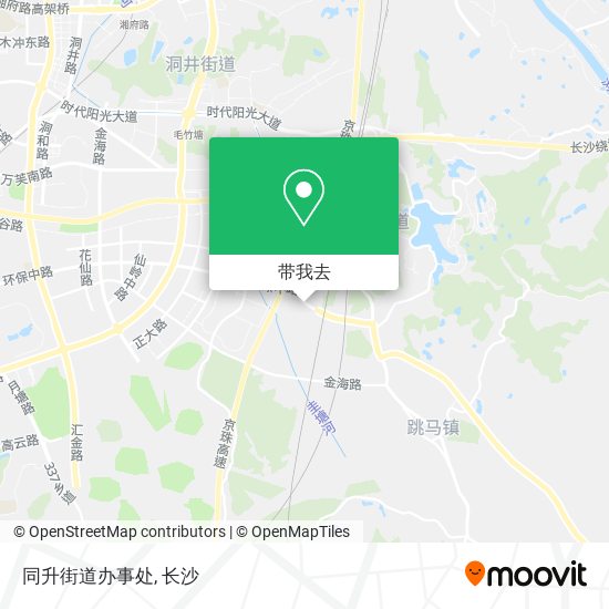 同升街道办事处地图