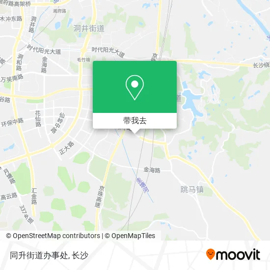 同升街道办事处地图