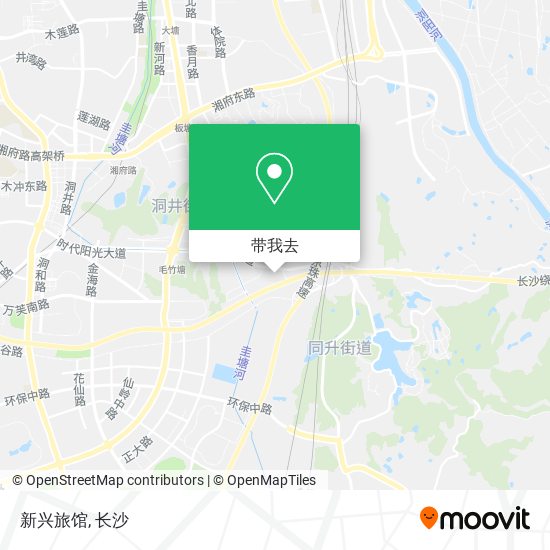 新兴旅馆地图