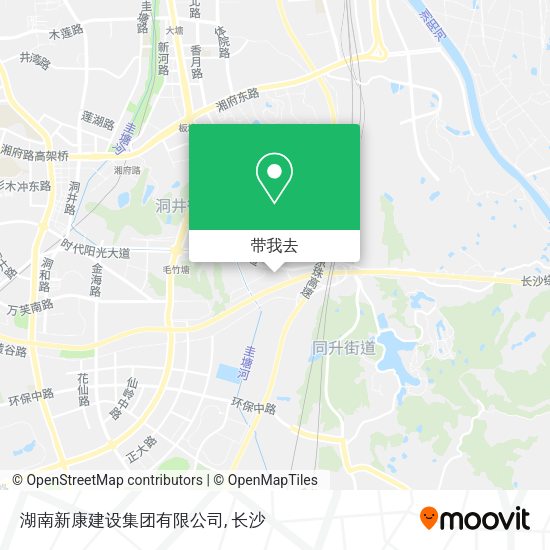 湖南新康建设集团有限公司地图