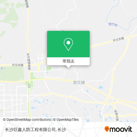 长沙巨鑫人防工程有限公司地图