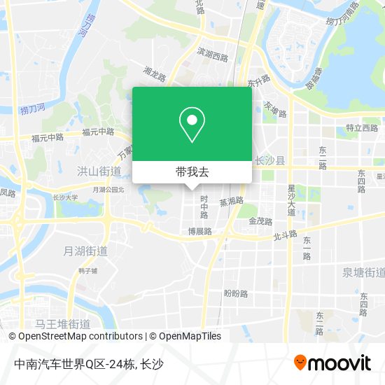 中南汽车世界Q区-24栋地图
