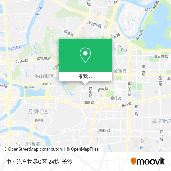 中南汽车世界Q区-24栋地图