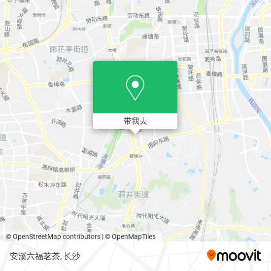 安溪六福茗茶地图
