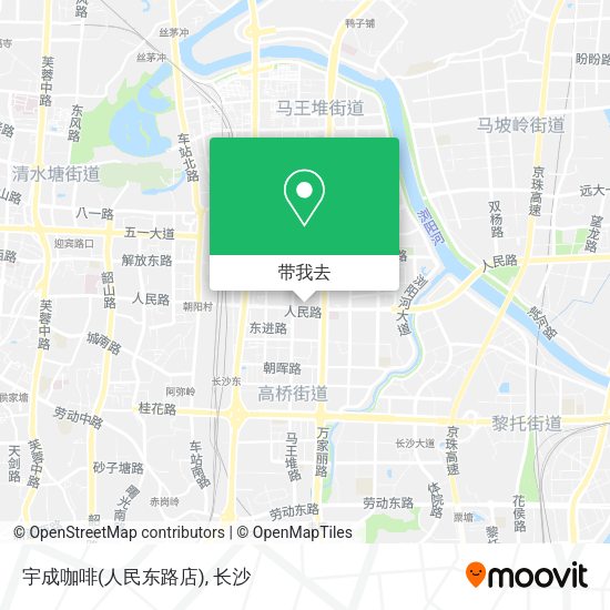 宇成咖啡(人民东路店)地图