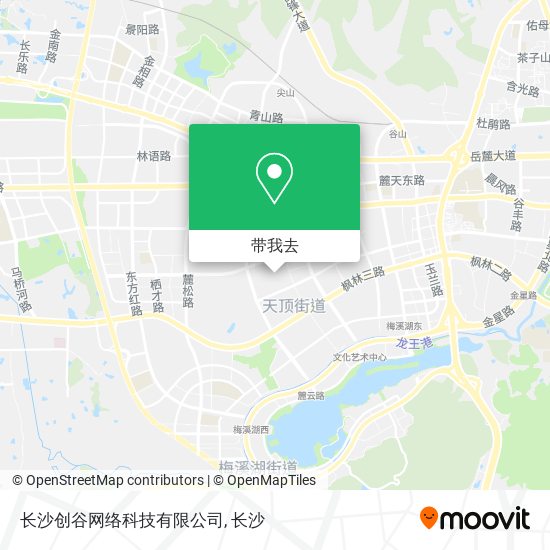 长沙创谷网络科技有限公司地图