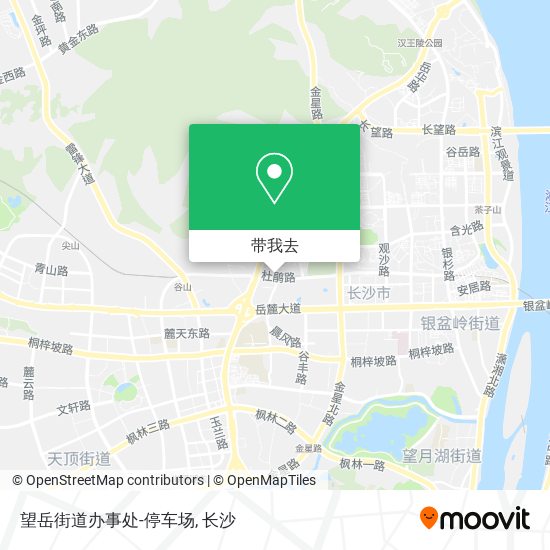 望岳街道办事处-停车场地图