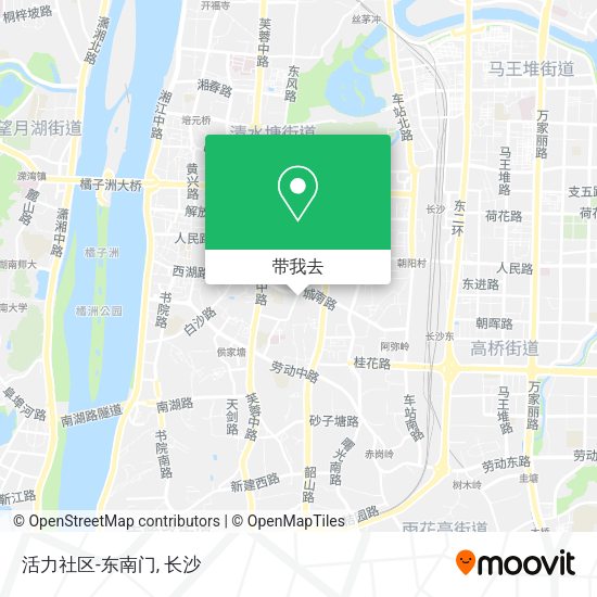 活力社区-东南门地图