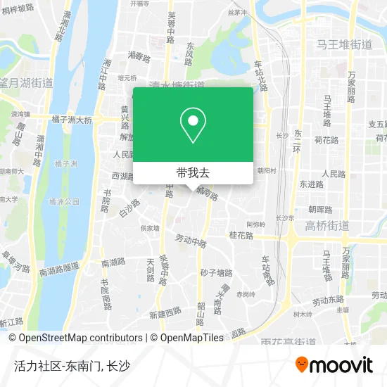活力社区-东南门地图
