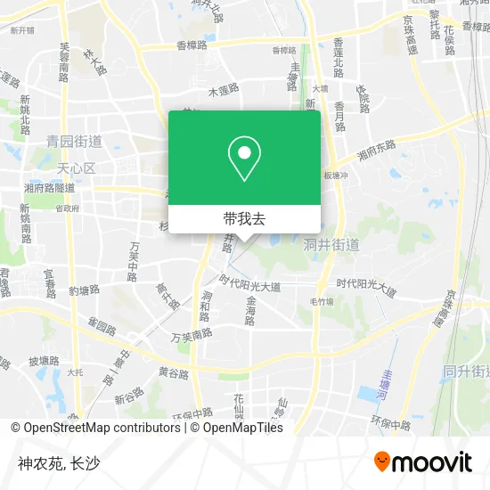 神农苑地图