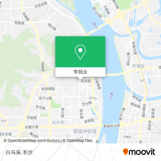 白马庙地图