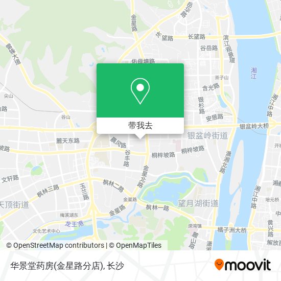 华景堂药房(金星路分店)地图