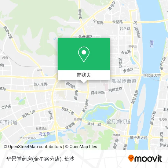 华景堂药房(金星路分店)地图