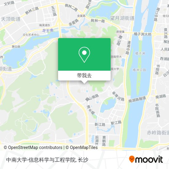 中南大学-信息科学与工程学院地图