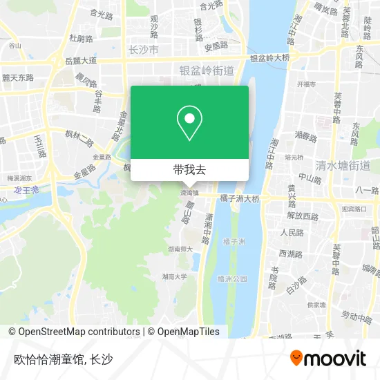 欧恰恰潮童馆地图