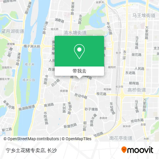 宁乡土花猪专卖店地图