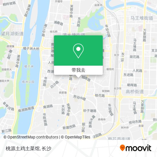 桃源土鸡土菜馆地图