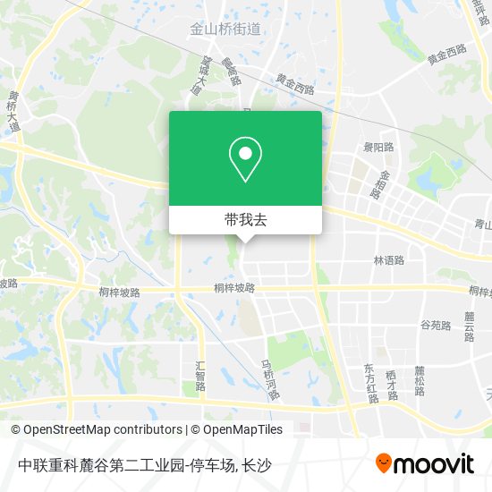 中联重科麓谷第二工业园-停车场地图