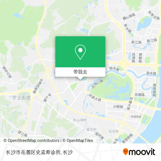 长沙市岳麓区史孟希诊所地图