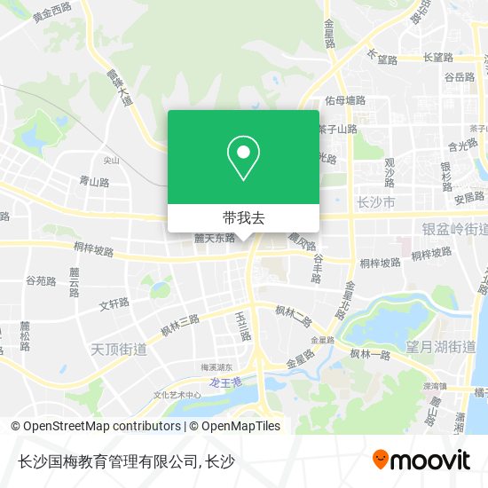 长沙国梅教育管理有限公司地图