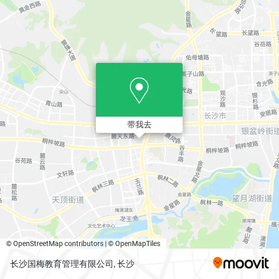 长沙国梅教育管理有限公司地图