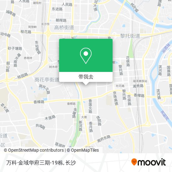 万科·金域华府三期-19栋地图