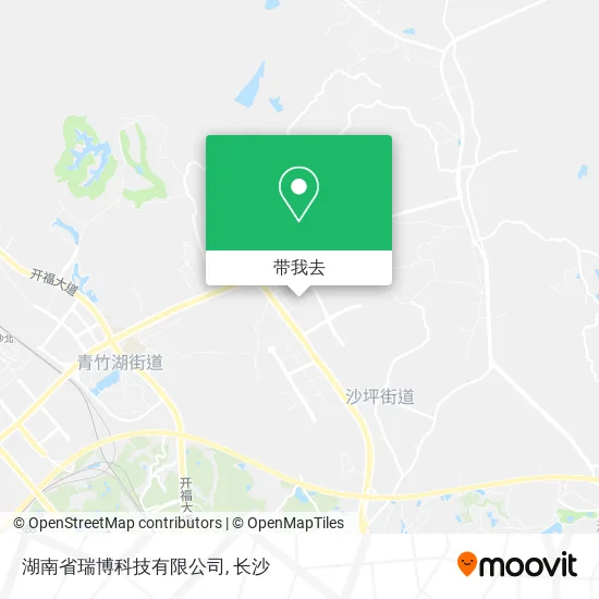 湖南省瑞博科技有限公司地图