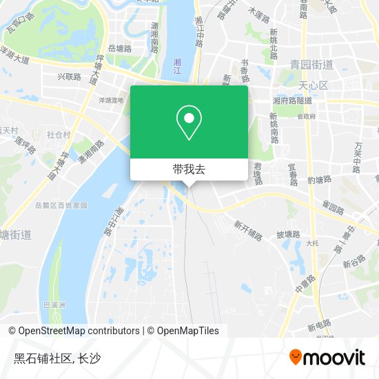 黑石铺社区地图