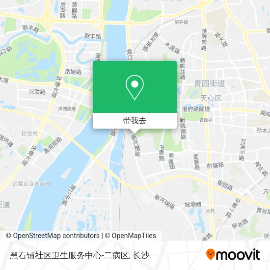 黑石铺社区卫生服务中心-二病区地图