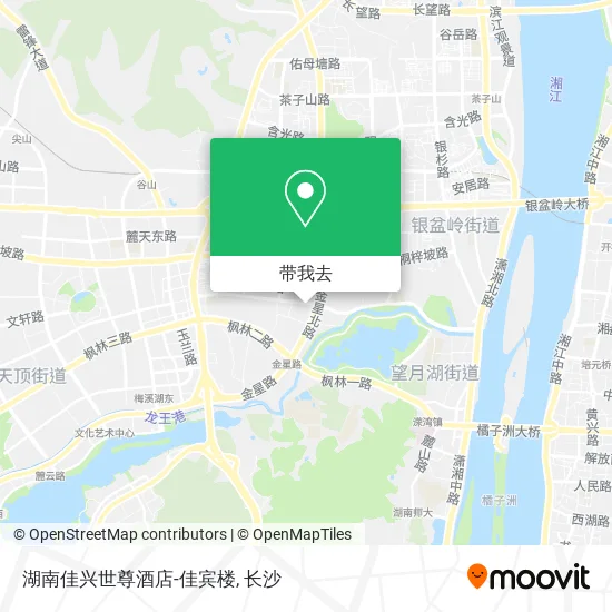 湖南佳兴世尊酒店-佳宾楼地图