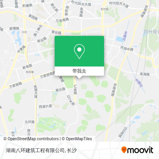 湖南八环建筑工程有限公司地图