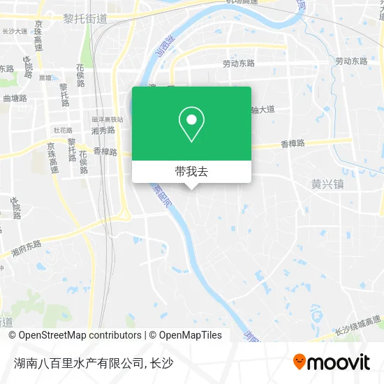 湖南八百里水产有限公司地图