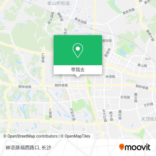 林语路福西路口地图