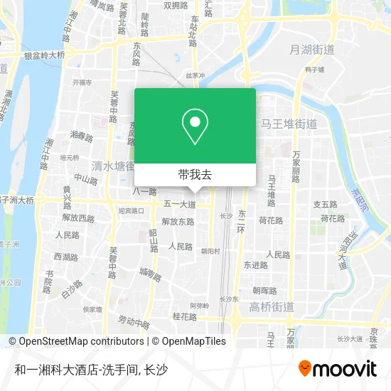 和一湘科大酒店-洗手间地图