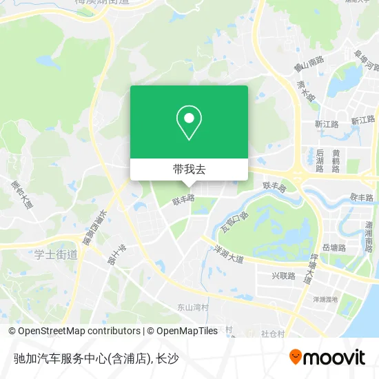 驰加汽车服务中心(含浦店)地图
